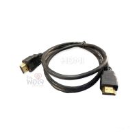 HDMI Cable 1 M สายHDMI ต่อกล่องทีวีดิจิตอลกับโทรทัศน์ ต่อโน็ตบุคดูหนัง คุณภาพสูง  ได้ภาพคมชัด ความยาว 1 เมตร