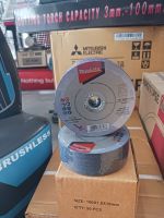 Makita accessories wheel cut for inox size 4"*3/64"*5/8" (100*1*16MM) part No. D77148 ใบตัดสแตนเลส ชนิดบาง 1 มิล ขนาด 4 นิ้ว ยี่ห้อ มากีต้า ขายเป็นกล่อง 100 ใบ/กล่อง