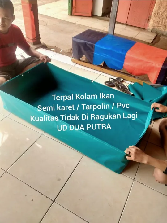 Terpal Kolam Semi Karet Orchid P Cm L Cm T Cm Lazada Indonesia