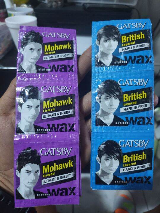 GATSBY STYLING WAX SACHET Lazada PH