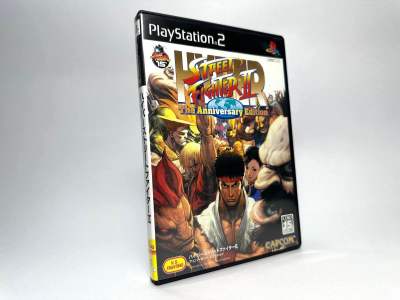 แผ่นแท้ Play Station 2 (japan)(ps2)  Hyper Street Fighter II: The Anniversary Edition