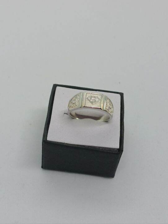 CS LEGIT ORIGINAL 92.5 ITALY SILVER MEN'S RING PM UR EXACT SIZE Lazada PH