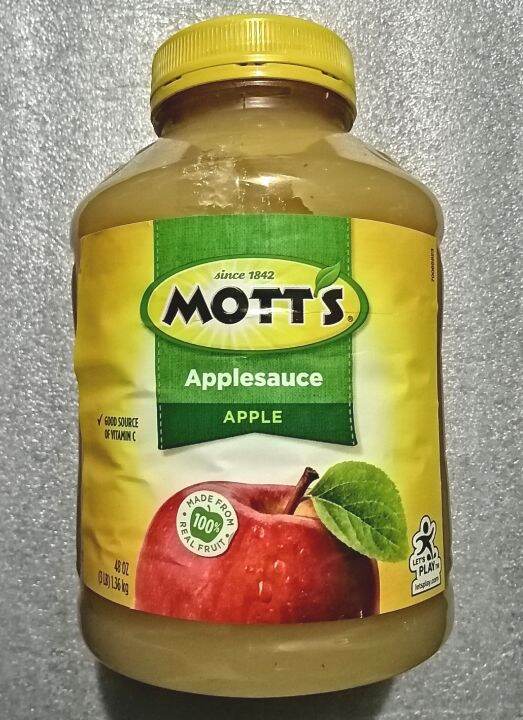 Mott's Applesauce 48 oz (1.36kg) Lazada PH