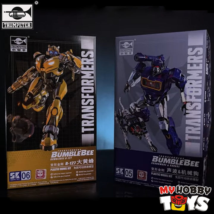 Trumpeter Transformers Smart Model Kit - SK06 Bumblebee Movie B-127 ...