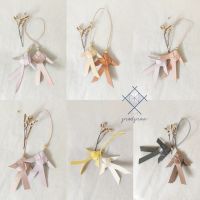 พวงกุญแจปลา ตะเพียนสานมือ  ไว้แขวนกระเป๋า นำโชคลาภ จากหนัง PU Handmade Tapien Fish key chain  made by PU leather from ProdPran Craft