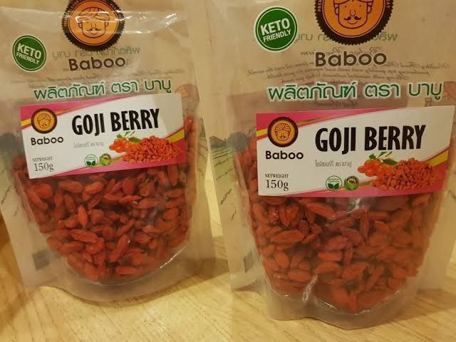 โกจิเบอร์รี่ ตราบาบู (Goji Berry Baboo Brand) 150 g.