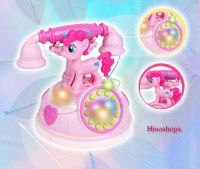 Pony Telephone โทรศัพท์ม้าโพนี่ โทรศัพท์ตุ๊กตาน่ารัก โทรศัพท์ที่มีแสงและตุ๊กตา โทรศัพของเล่นเด็ก มีเสียงมีไฟ ของเล่นเสริมพัฒนากการเด็ก