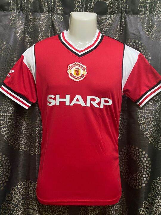 manchester united throwback jersey