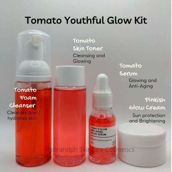 TOMATO GLOW PREMIUM SET NO LABEL Lazada PH