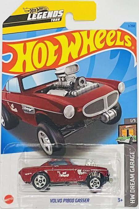 Hot Wheels Volvo P1800 Gasser red 2023 | Lazada PH