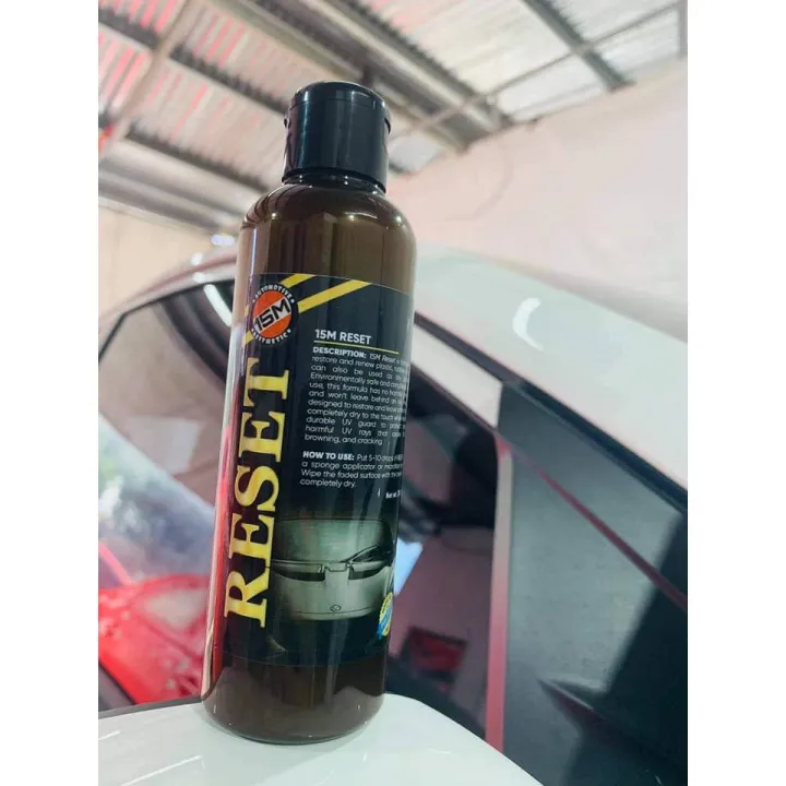 15M CAR RESET Car Polisher Restore Faded And Renew Plastic, Rubber