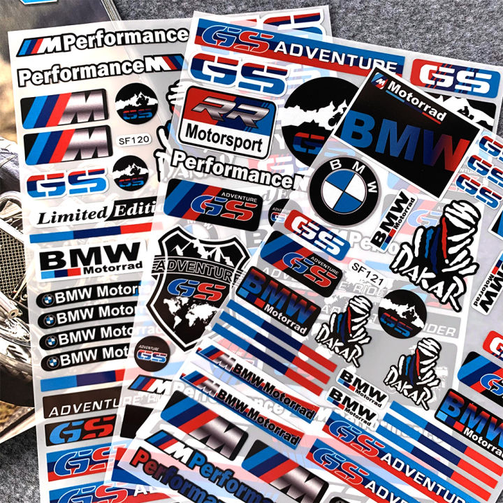 BMW Motorcycle Sticker BMW GS ADVENTURE Reflective Logo Badge Sticker