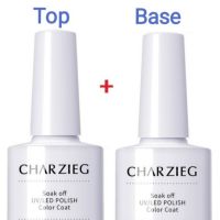 พร้อมส่ง! Base Coat +Top Coat (No Wipe) Base Coat / Top Coatไม่ต้องเช็ดหน้าเล็บ เคลือบสีเจล