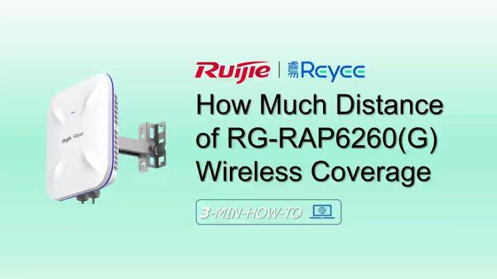 RUIJIE AX1800 Wi-Fi 6 Outdoor Access Point รุ่น RG-RAP6260(G) | Lazada ...