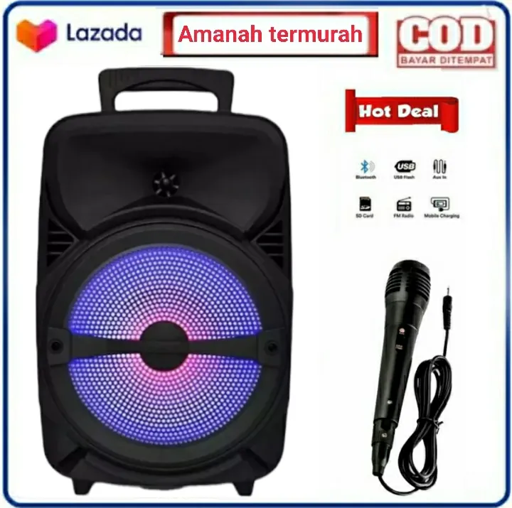 PALING BESAR!!!!!!!! Speaker Bluetooth Km-3381 Speaker Subwoofer Aktif ...