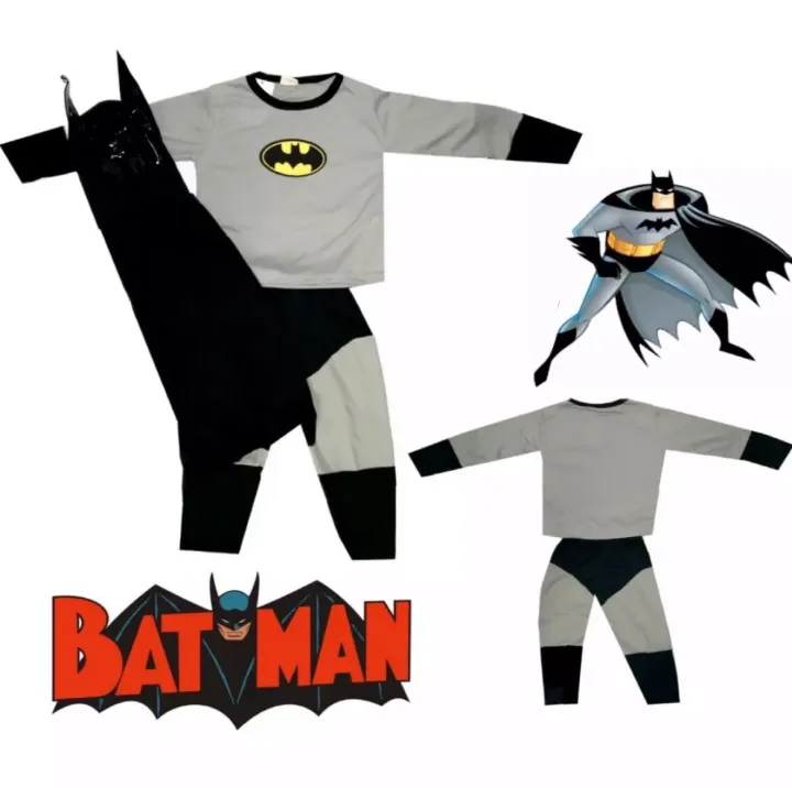 Batman costume for kids 2-9yrs | Lazada PH