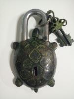 turtle design padlock