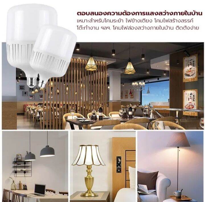 หลอดไฟ-led-หลอดไฟตุ้มหลอด-ไฟแสงสีขาว