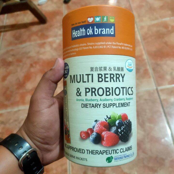 health ok brand multi berry in probiotics Lazada PH