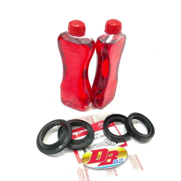 Oli Shock + Seal shock Depan + Seal shock Debu Set Mega pro/ Gl pro / Verza / Cb 150 r / Tiger