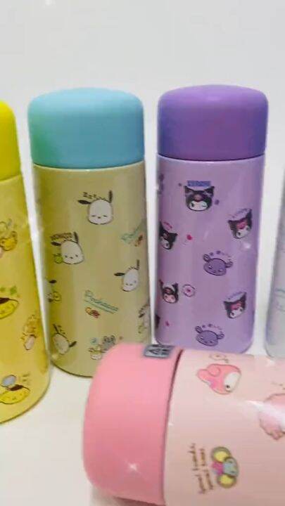 Comel Kids Kuromi Melody Cinnamoroll Pompompurin 150ML Mini Insulated ...