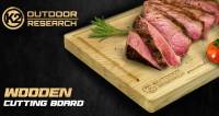 เขียงไม้สกรีนโลโก้​ K2 CUTTING BOARD