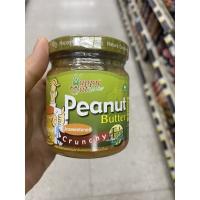 ครีมถั่วลิสง รสธรรมชาติ บดหยาบ ตรา แฮปปี้เมท 200 G. Peanut Butter Crunchy Unsweetened ( Happy Mate Brand )