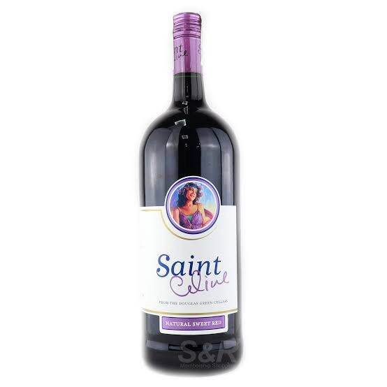 Saint Celine Natural Sweet Red Wine 1.5L Lazada PH