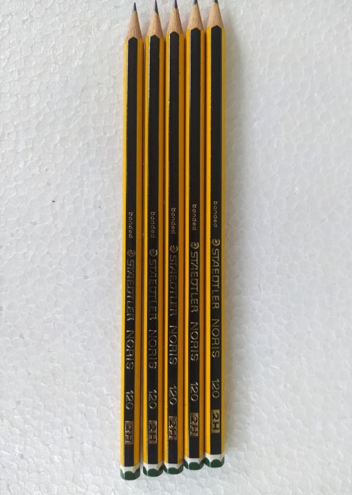 ดินสอดำ 2H ไส้ดินสอแข็งแรง ยี่ห้อ STAEDTLER