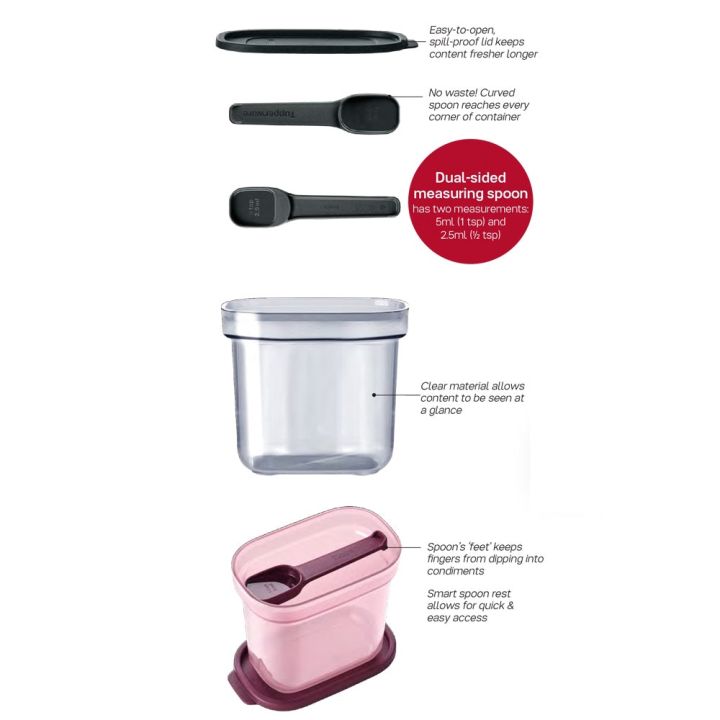 tupperware-umami-collection-500ml-ชุดทัพเพอร์แวร์-สำหรับใส่เครื่องปรุง-อาหารแห้ง-หรือชา-กาแฟ-พร้อมช้อนตัก