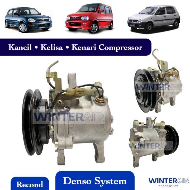 Perodua Kancil / Kenari / Kelisa (Denso System) • Air Cond Compressor