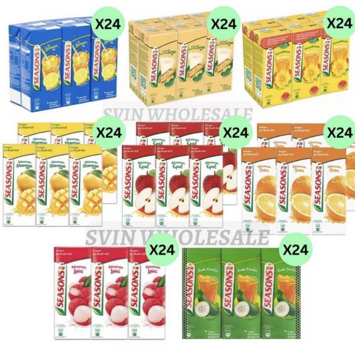 Fandn Seasons Chrysanthemum Tea Soya Bean Ice Lemon Tea Mango Apple Orange Lychee 3639