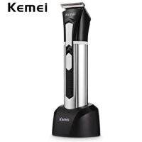 Kemei Professional Electric Hair Trimmer Haircut Titanium Alloy Blade Low Noise Hair Clipper KM-3007