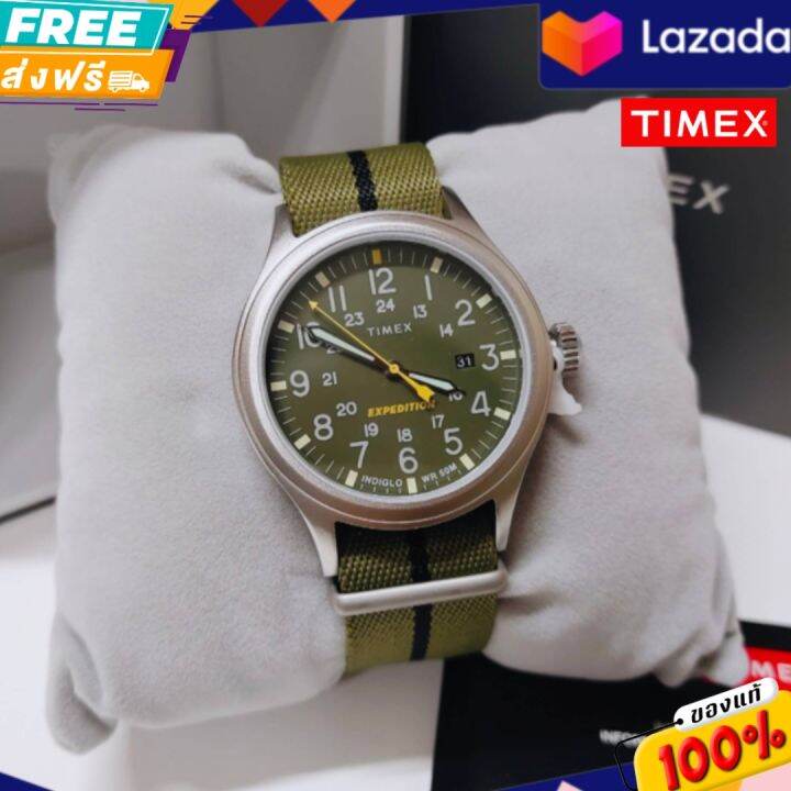 ประกันศูนย์ไทย-นาฬิกาข้อมือ-tm-w21-exp-sierrasilver-green-tw2v07700-ขนาดหน้าปัด-40-มม