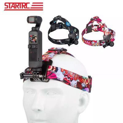 STARTRC Head Strap Holder Headband Mount Colorful Belt for DJI Pocket 2 1/Action3 2 1/Gopro 11 10 9 8/FIMI PALM 1 2 / Insta360 / Phone