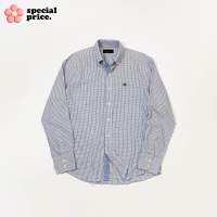 ANN CLIFF plaid shirt white (slim)