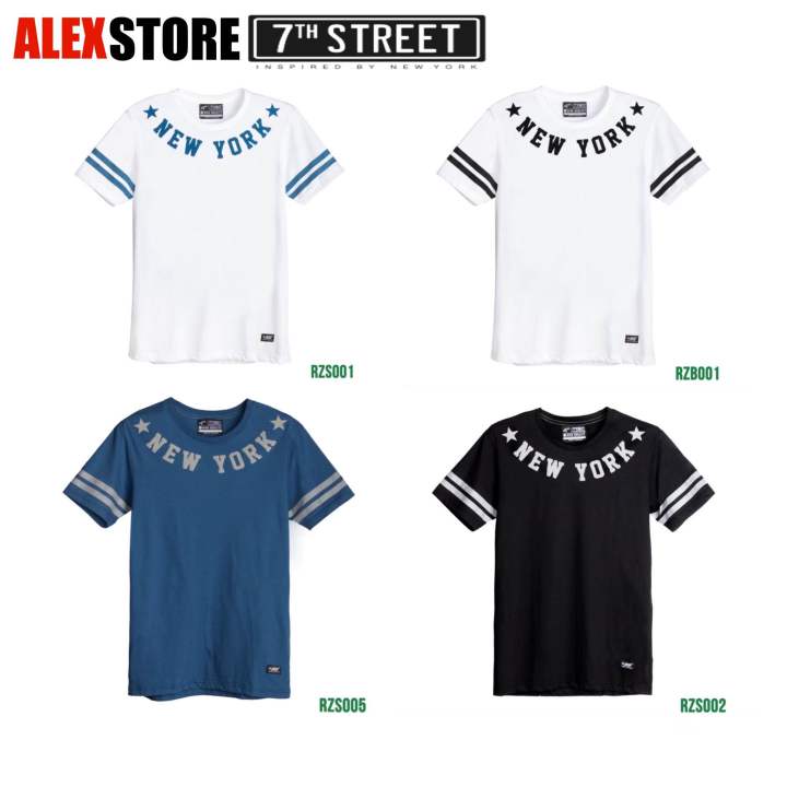 เสื้อยืด-7th-street-ของแท้-รุ่น-new-york-t-shirt-cotton100