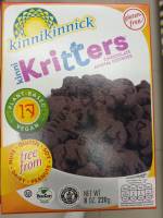 Kinni Kritters Chocolate Animal Cookies (Plant -Based Vegan&amp;Guten Free)220g