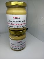 Kühne mustard not spicy Glass 2 x 170 Grams / Kühne Senf würzig-pikant im Glass 2 x 170 Gramm