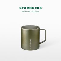 ส่งฟรี! Starbucks Stainless Steel Olive Green Mug 14oz. แก้วน้ำสตาร์บัคส์สแตนเลสสตีล ของแท้