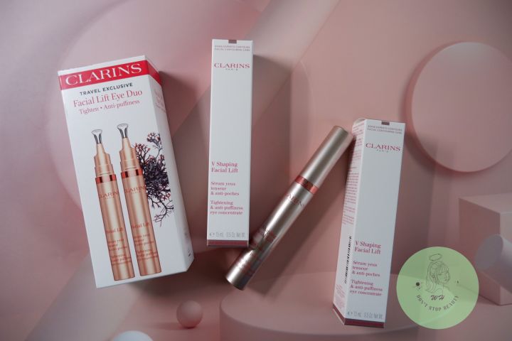 CLARINS Facial Lift Eye Duo 15ml x2 ป้ายKing Power