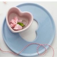 ?Starbucks Tray Ceramic Heart แท้??