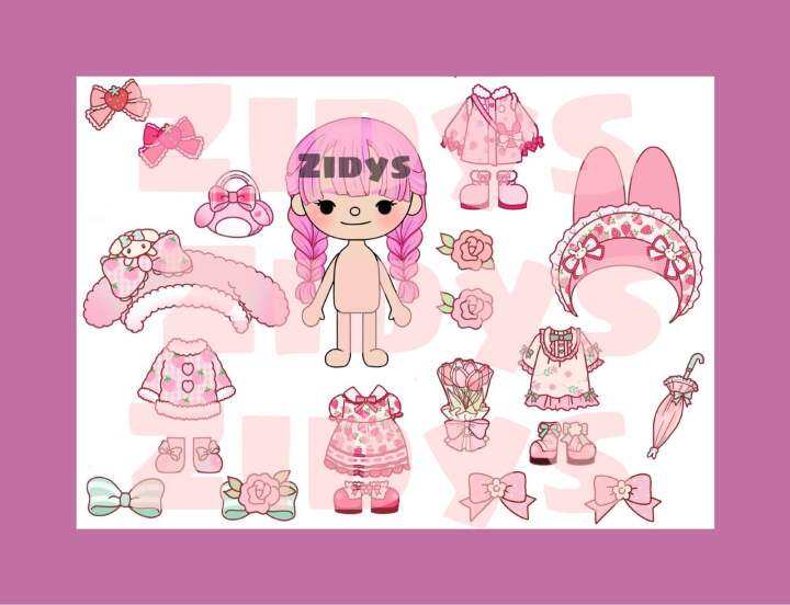 TOCA BOCA PAPER DOLL (LAMINATED) | Lazada PH