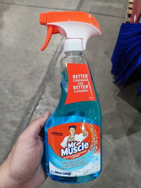 Mr Muscle Glass & MultiPurpose Cleaner 500ml Lazada PH
