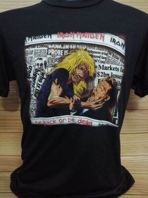 เสื้อ​วง​Iron​Maiden​ผ้า​บาง​50