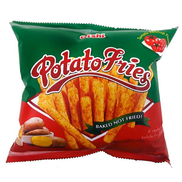 Oishi Potato Fries Tomato Ketchup Flavor 50g Th 2932