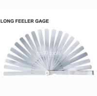 ฟิลเลอร์เกจ 8นิ้ว 20ใบ 0.05-1.00mm Long Feeler Gage 8" (200mm) INSIZE 4605-201 ฟิลเลอเกจ