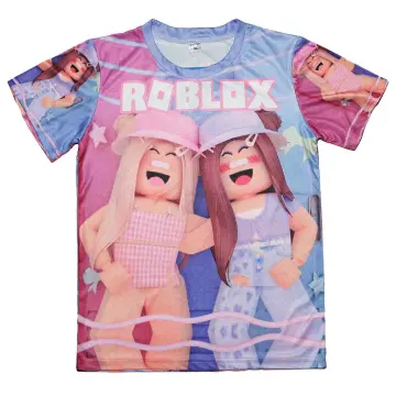 Kids Girl Roblox Printed Oversize T-Shirt, New Arrivals, 61234160139