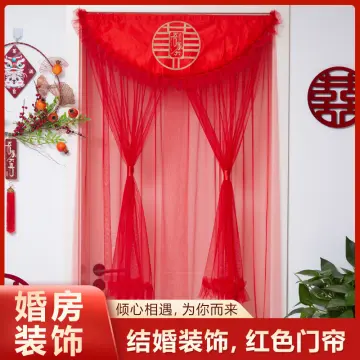 Wedding Red Curtain Best In Singapore Jan 2024 Lazada Sg