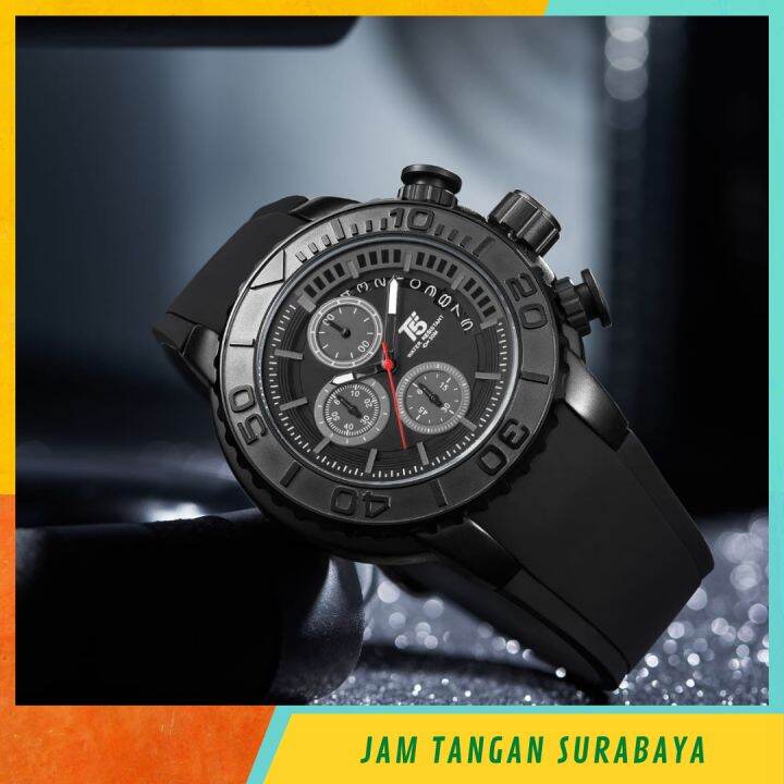 T5 H4024 Original jam tangan pria chronograph free box & paper bag anti